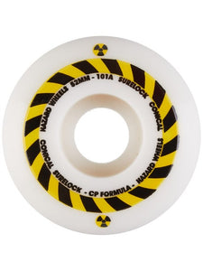 Hazard Radio Active CS: Conical White Wheels 52mm
