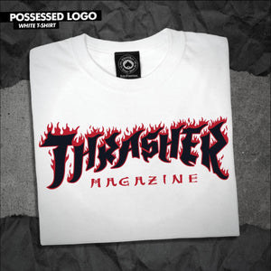 Thrasher Possessed Logo T-shirt - White