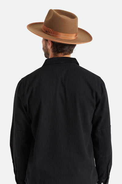 Brixton Reno Fedora Unisex hat - Desert Palm