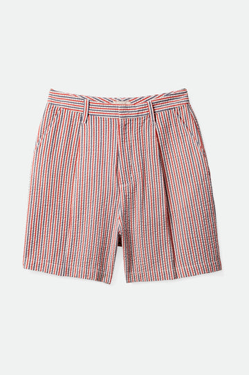 Brixton Victory Trouser Short - Striped